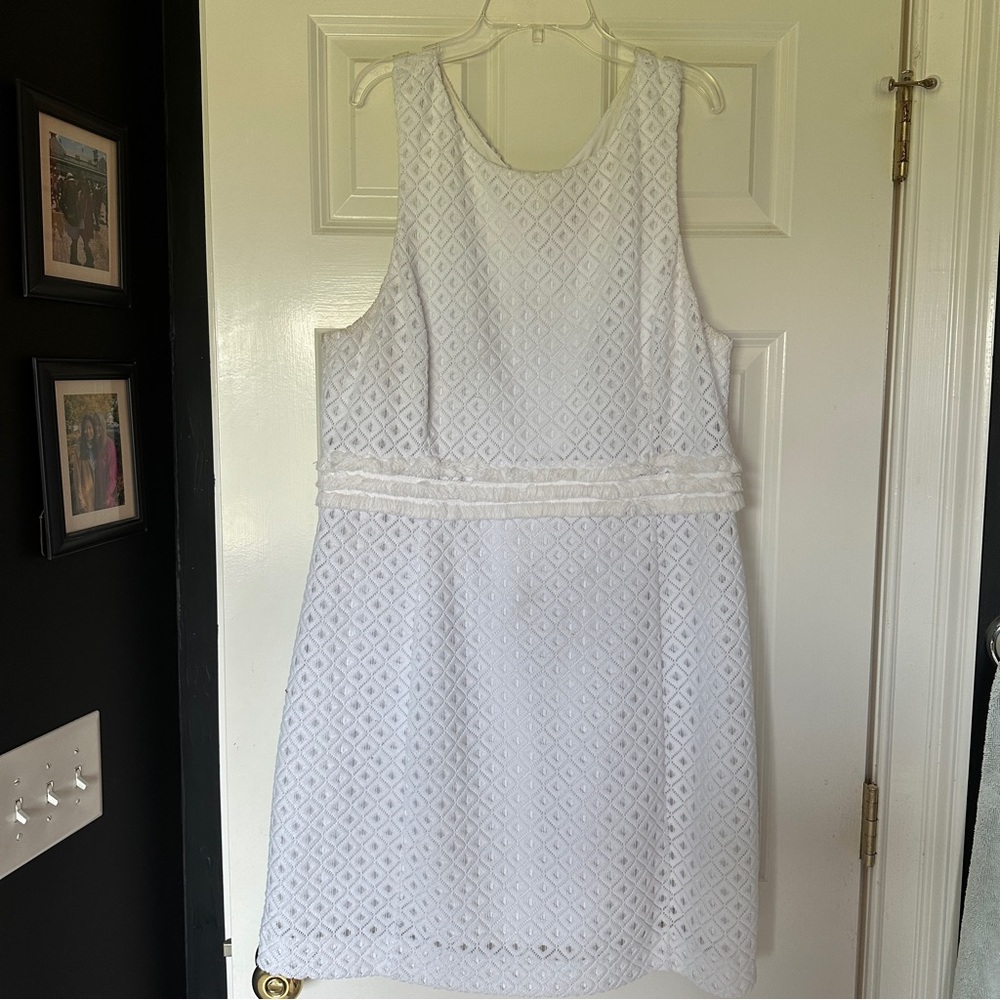 Lilly Pulitzer white dress